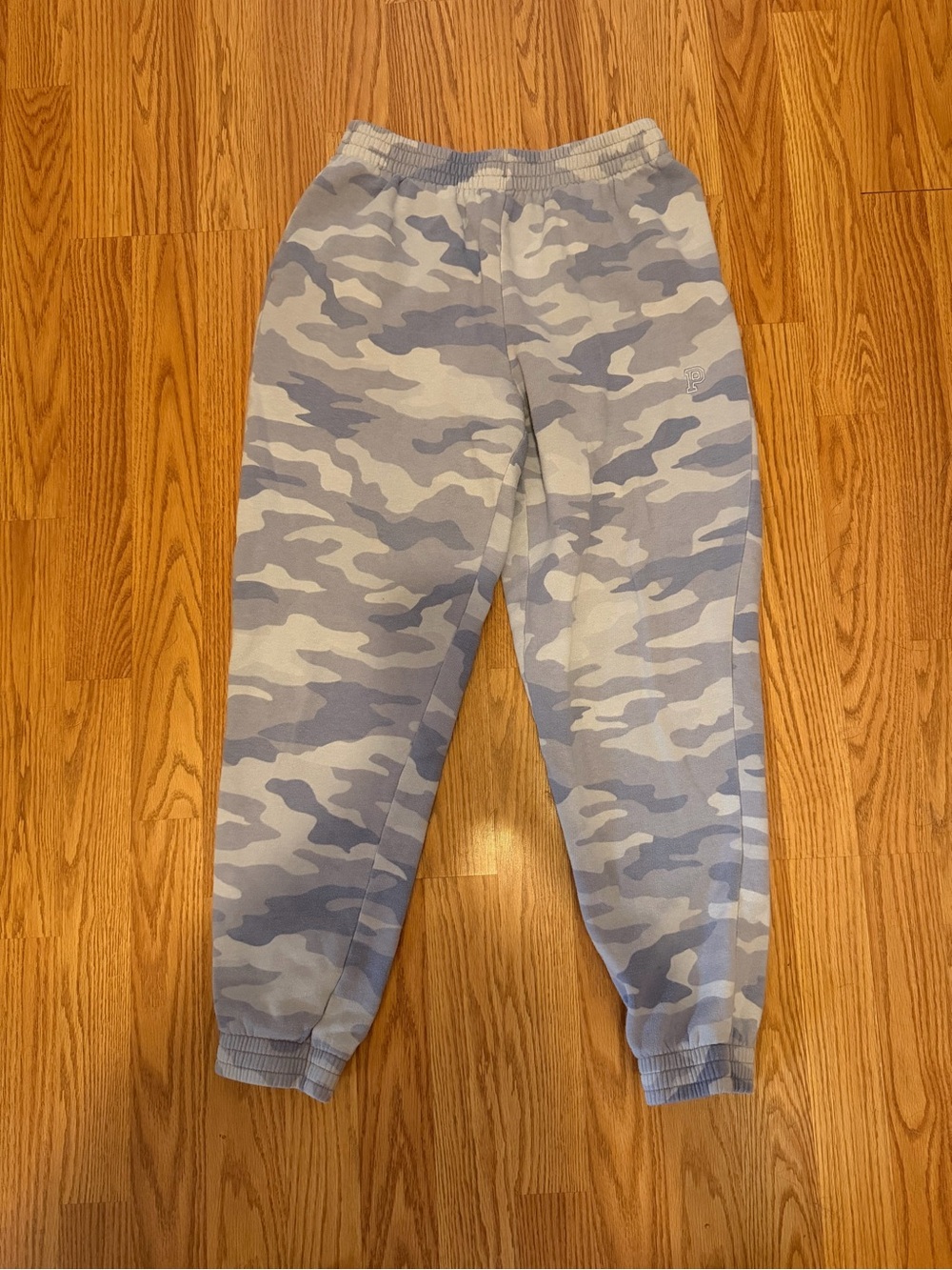 Pink Victoria’s Secret Purple Camouflage Joggers S
